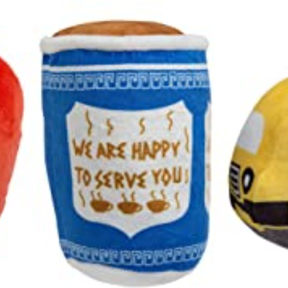 Pearhead Pet Toys, Squeaky Dog Toy Set,  Must Have Dog Accessory - Picture 3 of 6